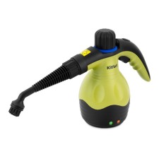 The console KitFort KT-950, manual, 1000 watts, 0.25 l, heating 3 minutes, black-green