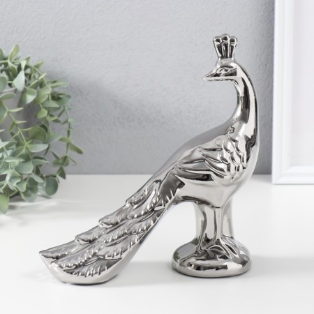 Souvenir ceramics "Pavlin" silver 20.5x7x21.5 cm-2