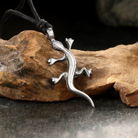 Amulet-cranes, Totem "Salamander" No. 05, Metal