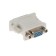 Adapter Luazon DVI (M) - VGA (F) PL -007, 24+5, white