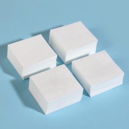 Napkins for manicure, bottomless, with perforation, 250 pcs, 5 × 5 cm-4