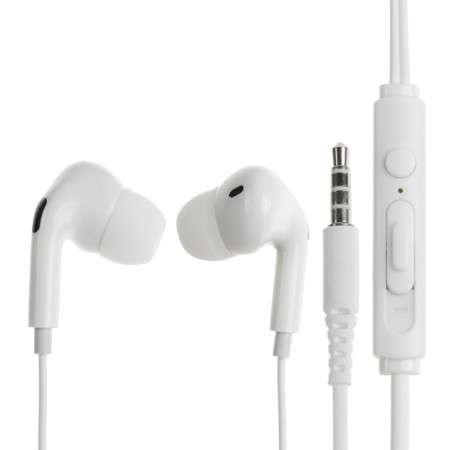 Nauschiki byz S871, wired, vacuum, microphone, 3.5 mm, 1.2 m, white