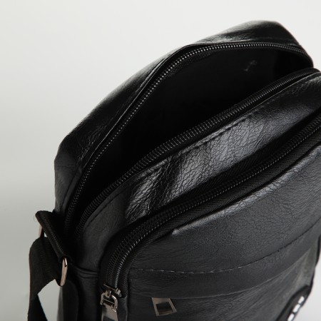 Male bag, black color-4