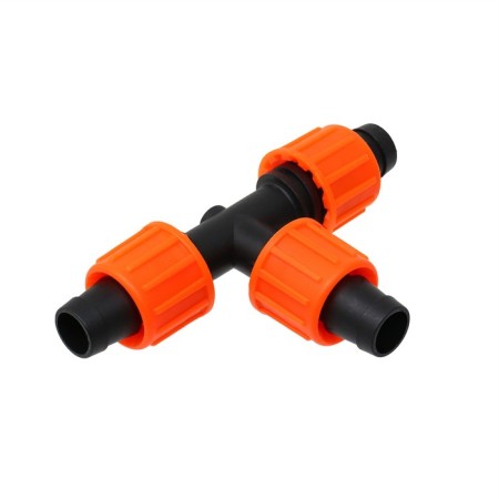 Fitting tee for drip tape, mix-1