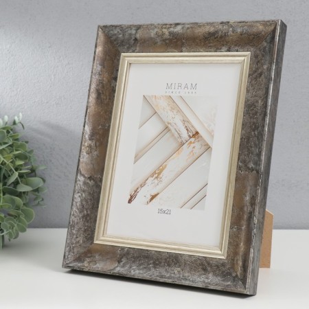 Photo frame Plastic "Mira" 15x21 cm, 674483-6, (plastic screen)-2