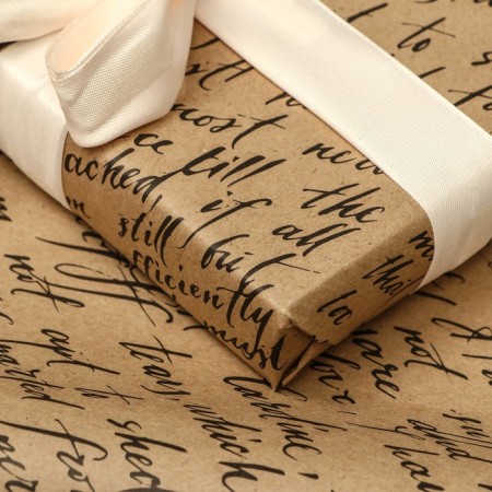 Package paper, craft "Manuscript", 70x100 cm, 1 sheet-1