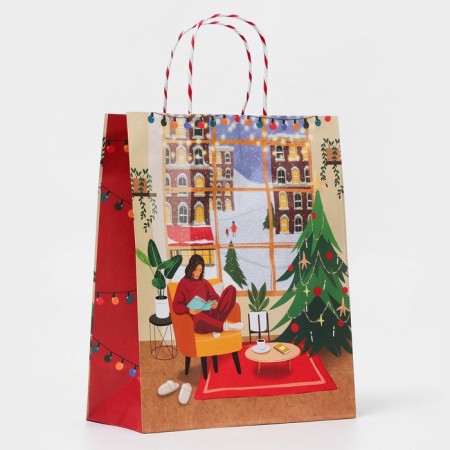 Gift package "New Year's Comple" 26 x 32 x 12 cm
