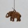 Wind Music Metal "Elephants and Necklace" 5 bells 58 cm