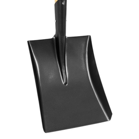 Shovel of soviet, rectangular, l = 115 cm, wooden lacquered stalk, luxe-3