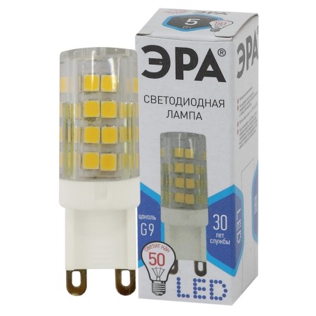 LED LED era Standard "Capsula", 5 W, G9, 400 lm, 4000k, white glow