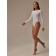 Body Female Maglia Girocollo Tondo, Size XL, Bianco color