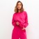Female set (sweatshirt/pants), fuchsia color, size 42