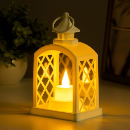 Nightmare "candle in the cage" 3xlr1130 white 5x8x15 cm Risalux-2