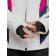 Ski jacket women's winter, size 42, white color