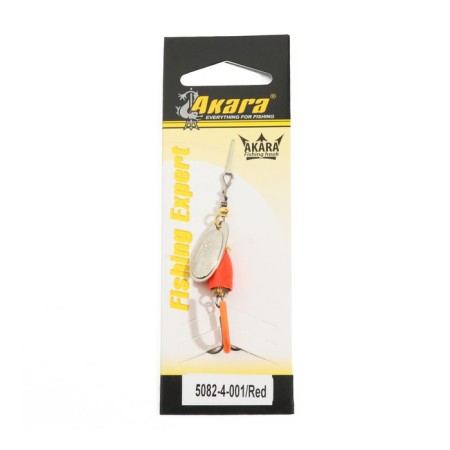 Spinning spinning Akara C-5082, 4 g, color 001/red-1