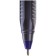Ballic pen 1.0 mm, Triangle Silver, blue ink, three -sided