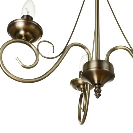 Chandelier 2431/3 E14 40W bronze 41x41x54-82 cm Bayerlux-4