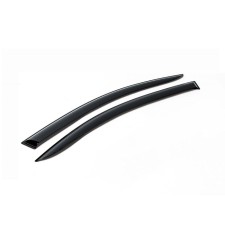 Дефлекторы окон, AutoFlex, Lada Niva 1978-2021, литьевой ПММА, 2 шт., 860307