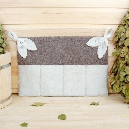 Combined pocket, felt, 50 × 33cm
