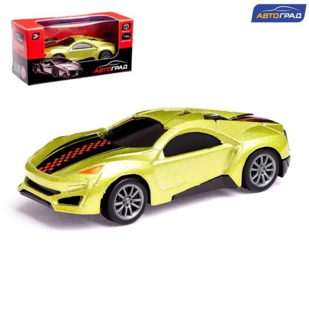 Metal machine "Supercar", scale 1:50, inertia, mix