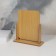 Desktop mirror, mirror surface 17 x 22 cm, beige color