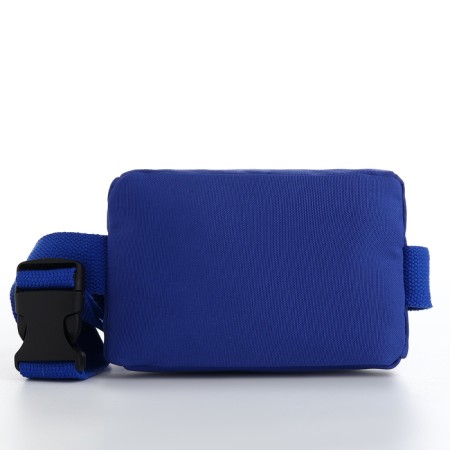 Bag for the belt Classik, 17*6*10, lightning departure, lining is 110cm, blue-1
