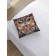 Pillowess decorative "Stained owl", on a zipper, size 45x45 cm
