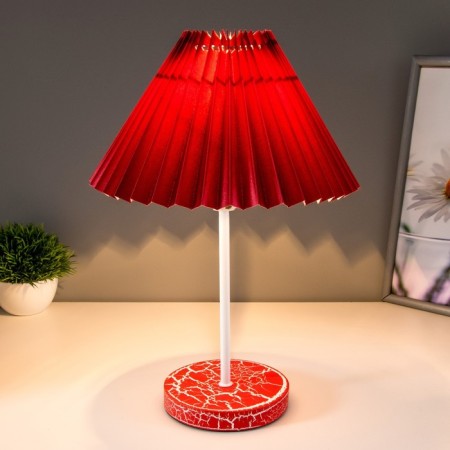 Hand lamp "Zemfira" E27 40W red 24x24x35 cm Risalux-1