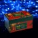 Garland "thread" 10 m, IP44, white thread, 100 LED, glow blue, 8 modes, 220 V