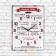 Carty clock, interior "Pope Rules", 30 x 40 cm, on canvas, silent
