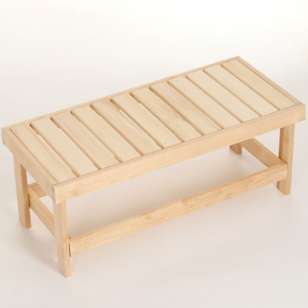 Bench "Topchan" 100x40x45 cm deciduous rocks-1