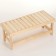 Bench "Topchan" 100x40x45 cm deciduous rocks