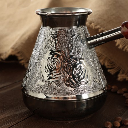 Turk for coffee copper "rose", 0.5 l