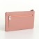 Women's wallet with lightning, pink color