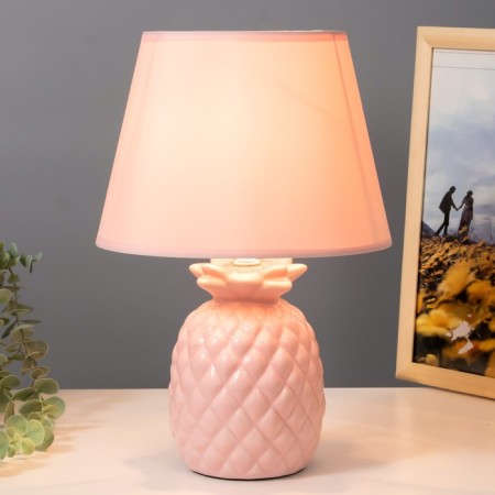 Board lamp "Pineapple" E14 40W pink 22x22x33 cm Risalux-1