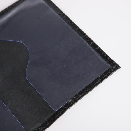 Cover for passport, black color-6
