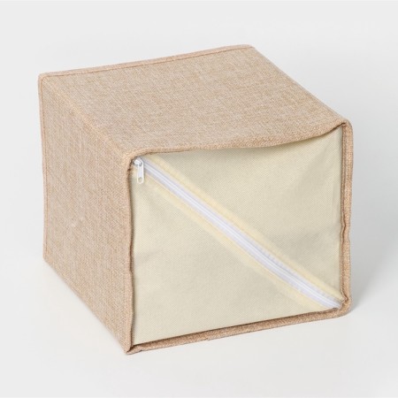 Box LADOOM "Francesca", 2 drawers, 22 × 22 × 20.5 cm, beige color-4