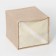 Box LADOOM "Francesca", 2 drawers, 22 × 22 × 20.5 cm, beige color