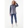 Female shirt, size 48, blue, blue color