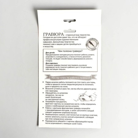 Engraving "dolphins" with a metallic effect "silver" A4-3