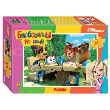 Puzzle "Favorite Heroes", 54 elements, mix-3