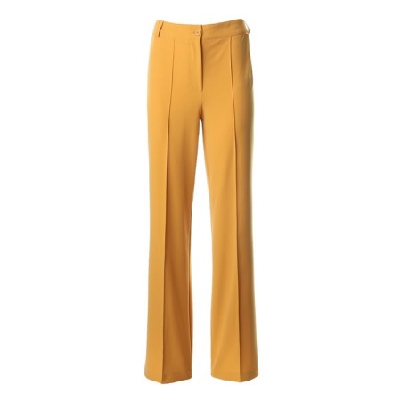 Women's pants Minaku: classic mustard color, rr 52-5