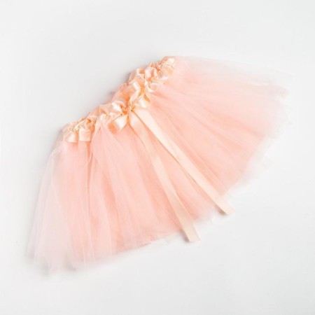 Three -layer skirt KAFTAN, peach, 25 x 22 cm