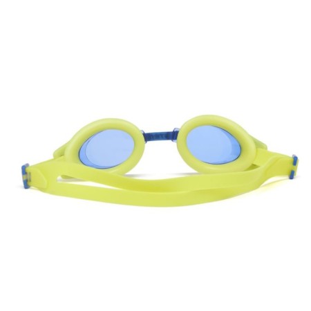 ATEMI S102 swimming glasses, children's, PVC/silicone, yellow/blue-2
