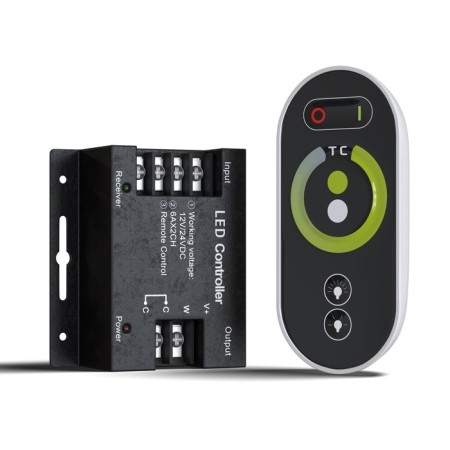 Mix Led Strip CLM004, 360W, 8.3x7.9x3.3 cm, black color, black color controller