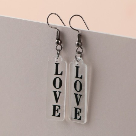 Earrings "Inspecting"-2