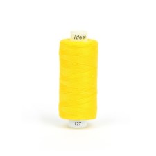 IDEAL 40/2 threads, length 366 m, color No. 127 yellow, 10 pcs in units