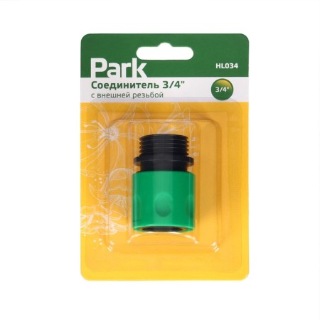 Connector, external thread 3/4 ", quick -sitting connection, plastic-3