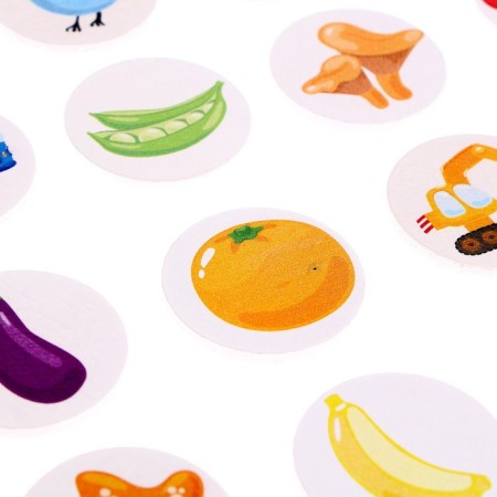 Lotto with wooden chips "Colors" Baby Toys-3