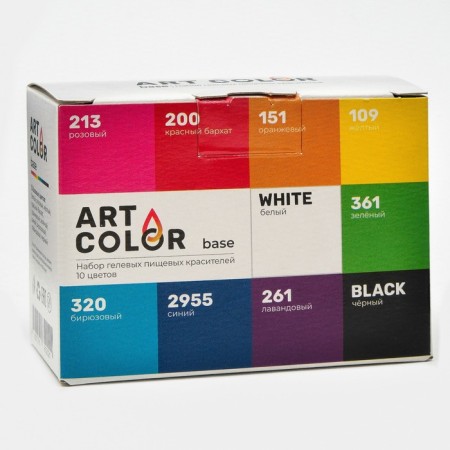 Set of Art Color Base Mix 10 colors, 10 ml-1